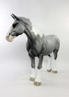 CLOUD-OOAK DAPPLE GREY PAINT HEAVY DRAFT MARE EQ 2018