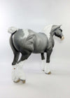 CLOUD-OOAK DAPPLE GREY PAINT HEAVY DRAFT MARE EQ 2018