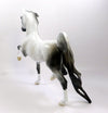 IMPERIAL - OOAK DAPPLED GREY  SADDLEBRED BY AUDREY DIXON EQ19