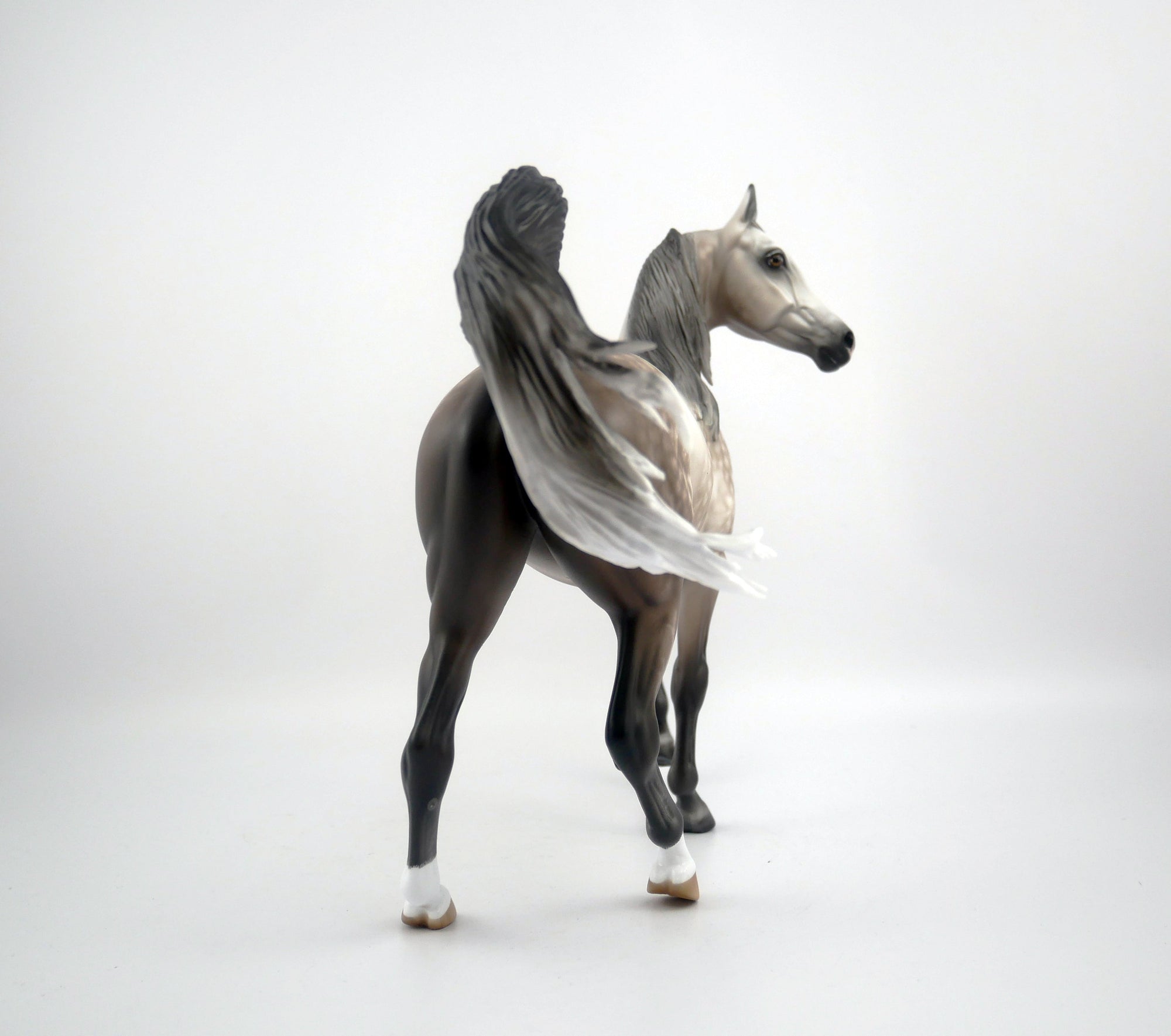 Impression-OOAK Dapple Bay Arabian By Sheryl Leisure