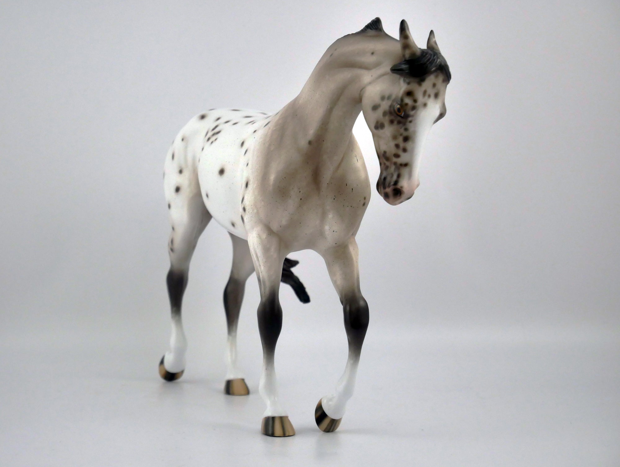 IMPRESSIONISTIC-OOAK APPALOOSA THOROUGHBRED BY SHERYL LEISURE