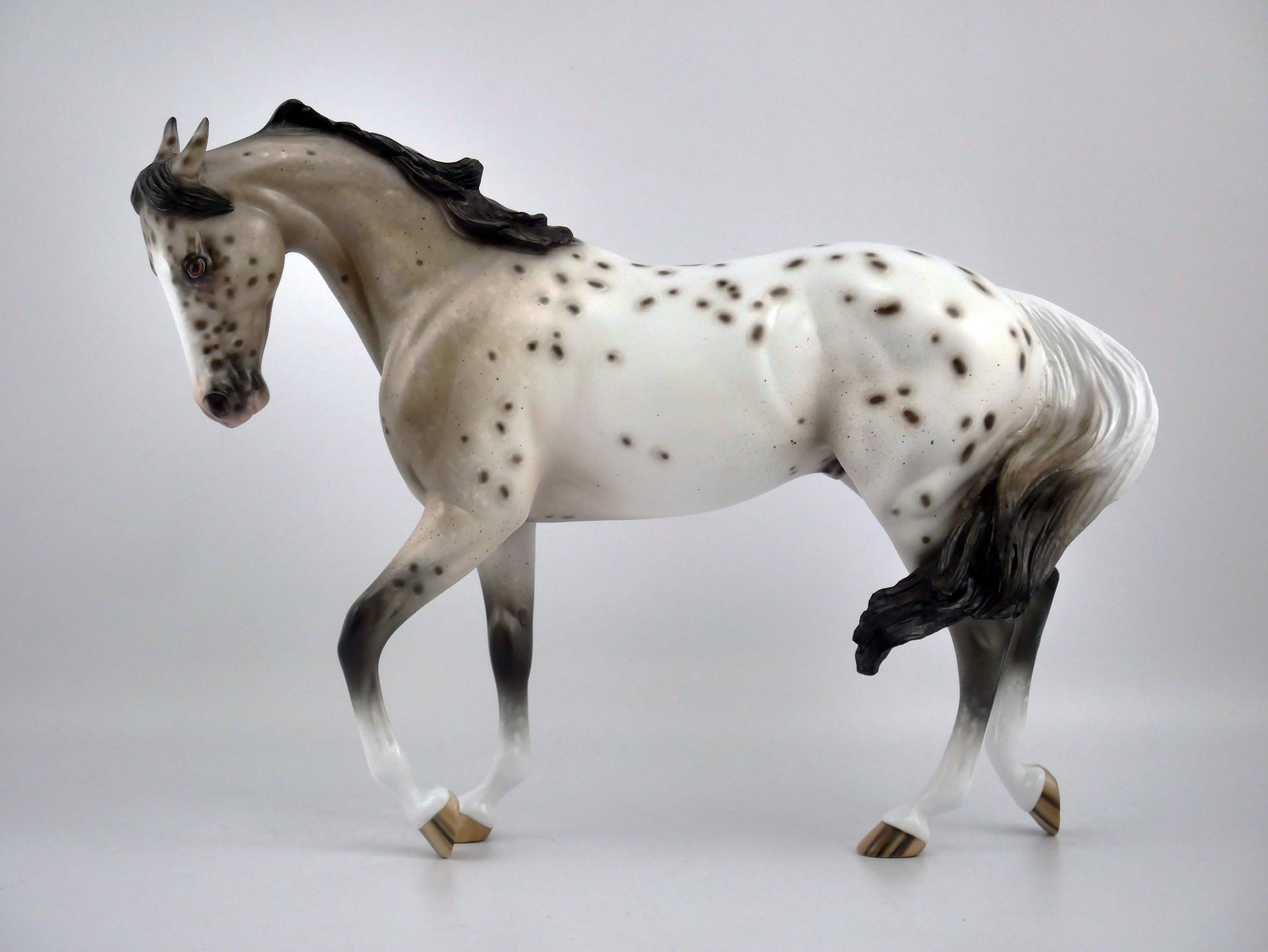 IMPRESSIONISTIC-OOAK APPALOOSA THOROUGHBRED BY SHERYL LEISURE