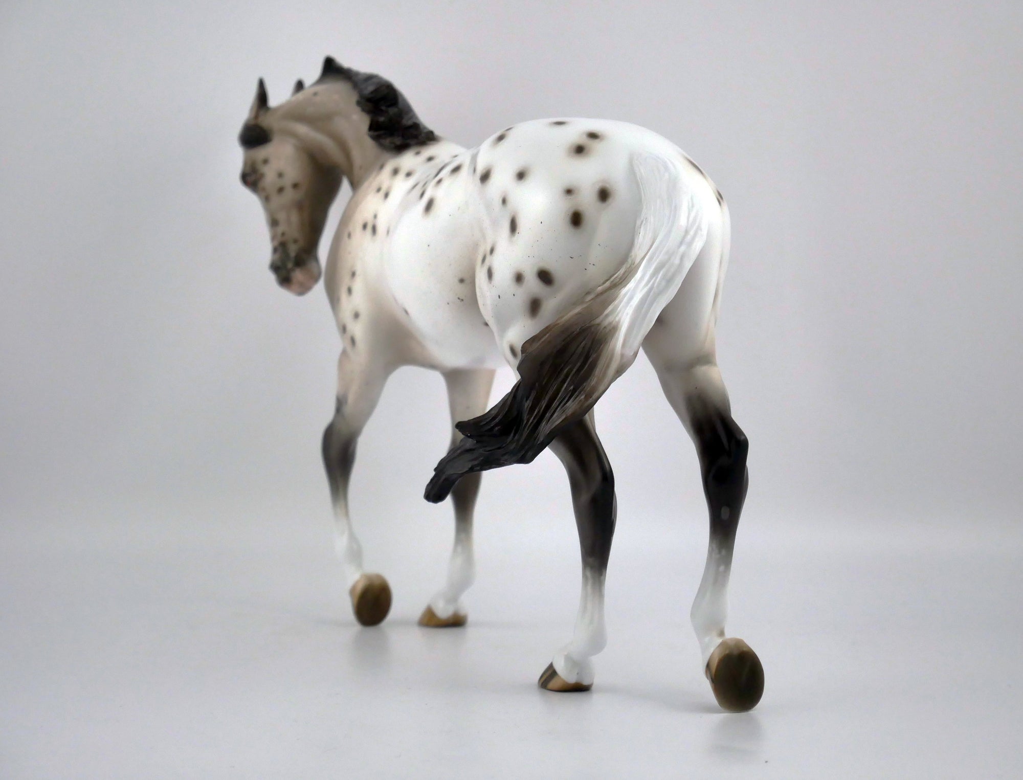 IMPRESSIONISTIC-OOAK APPALOOSA THOROUGHBRED BY SHERYL LEISURE