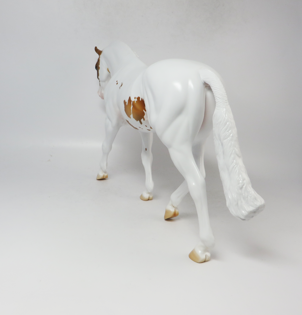 NO LIMITS- LE-8- PALOMINO PINTO  IRISH DRAFT SB 19 BY AMANDA