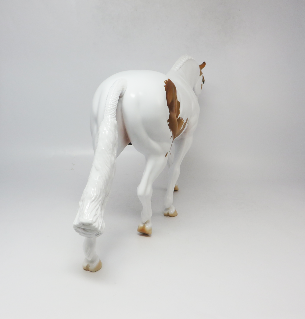 NO LIMITS- LE-8- PALOMINO PINTO  IRISH DRAFT SB 19 BY AMANDA