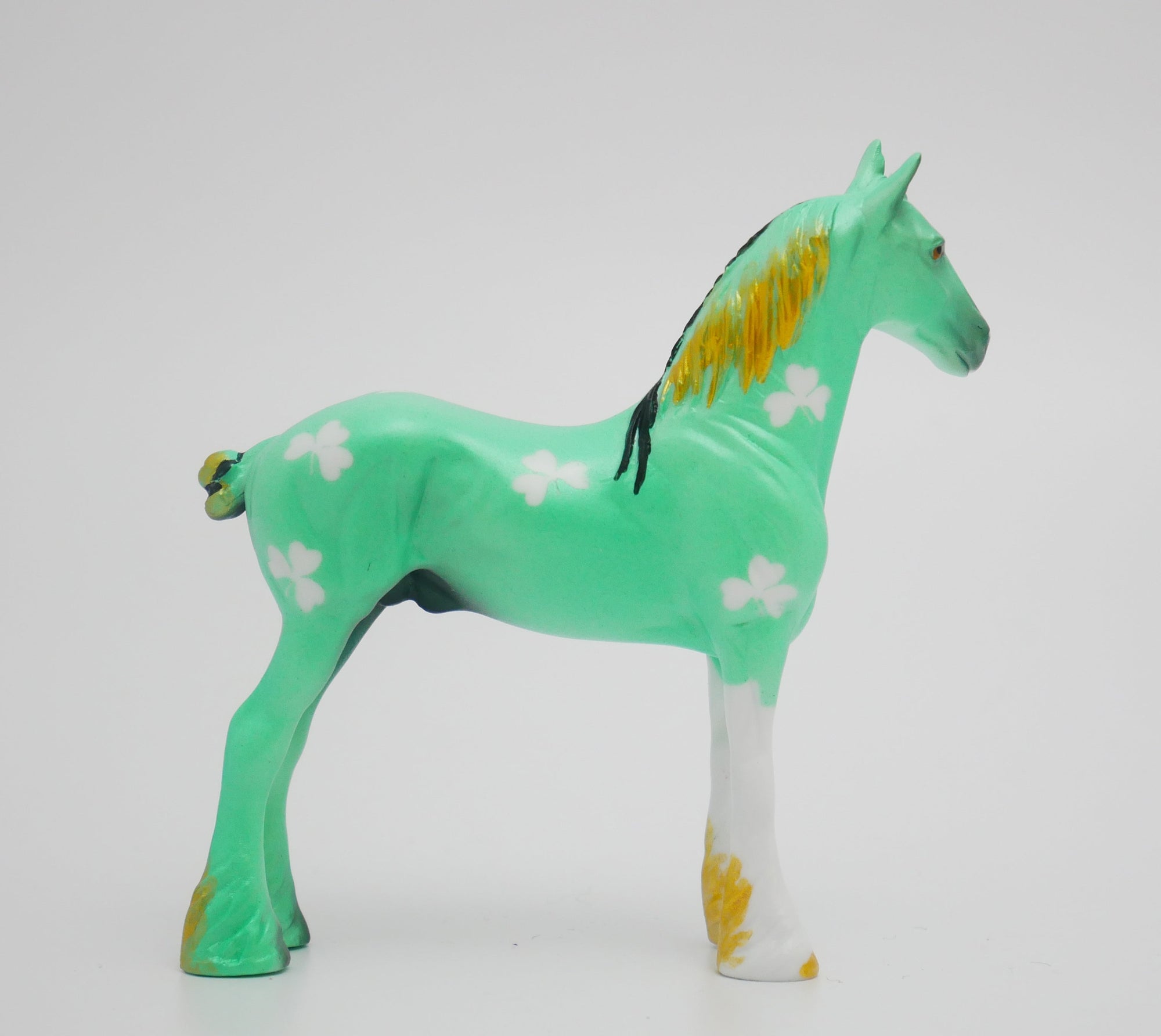 IRISH YOU WERE MINE - OOAK  ST. PATRICKS DAY DECO STANDING DRAFT BY JAS FANNING 3/13/20