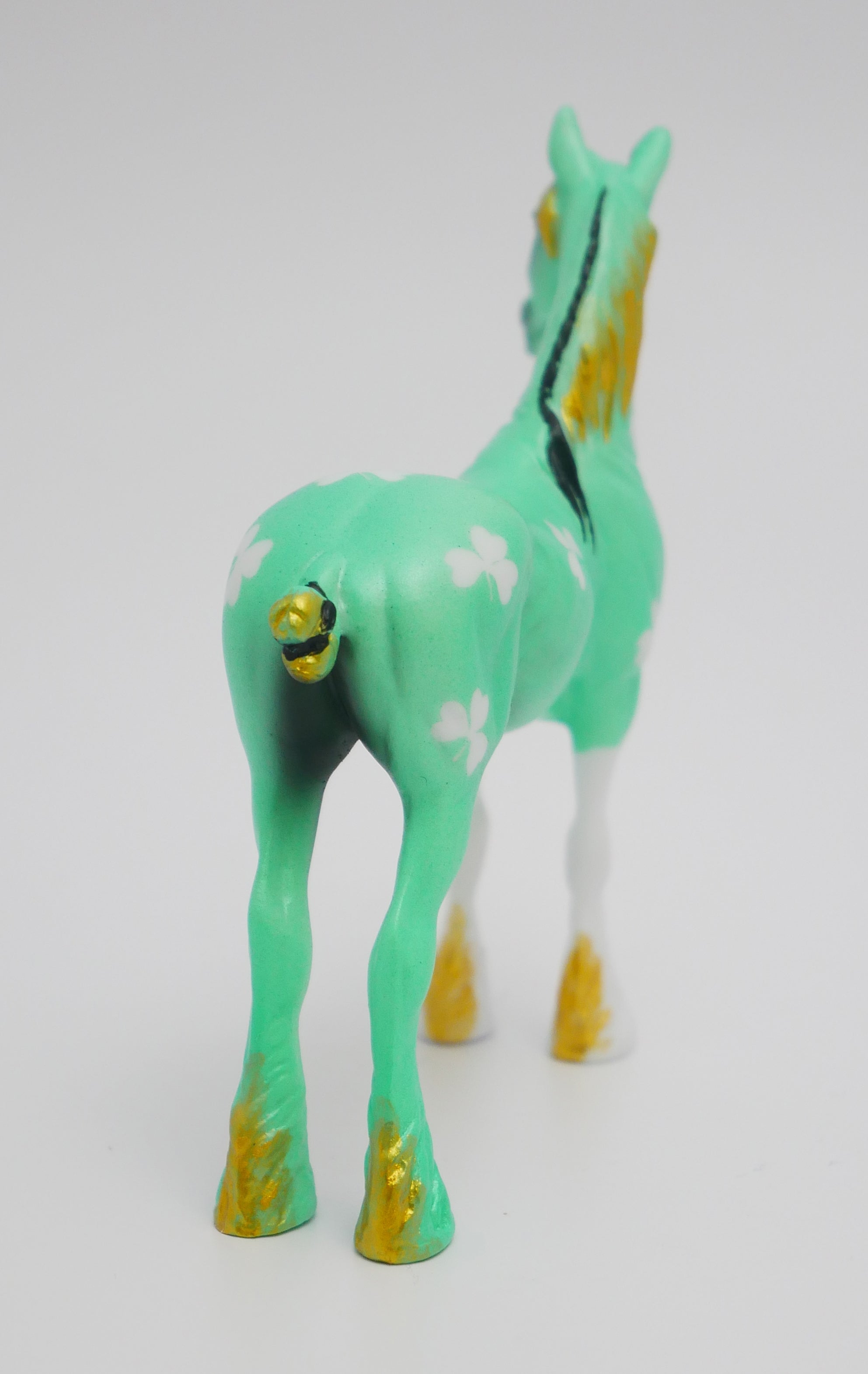 IRISH YOU WERE MINE - OOAK  ST. PATRICKS DAY DECO STANDING DRAFT BY JAS FANNING 3/13/20