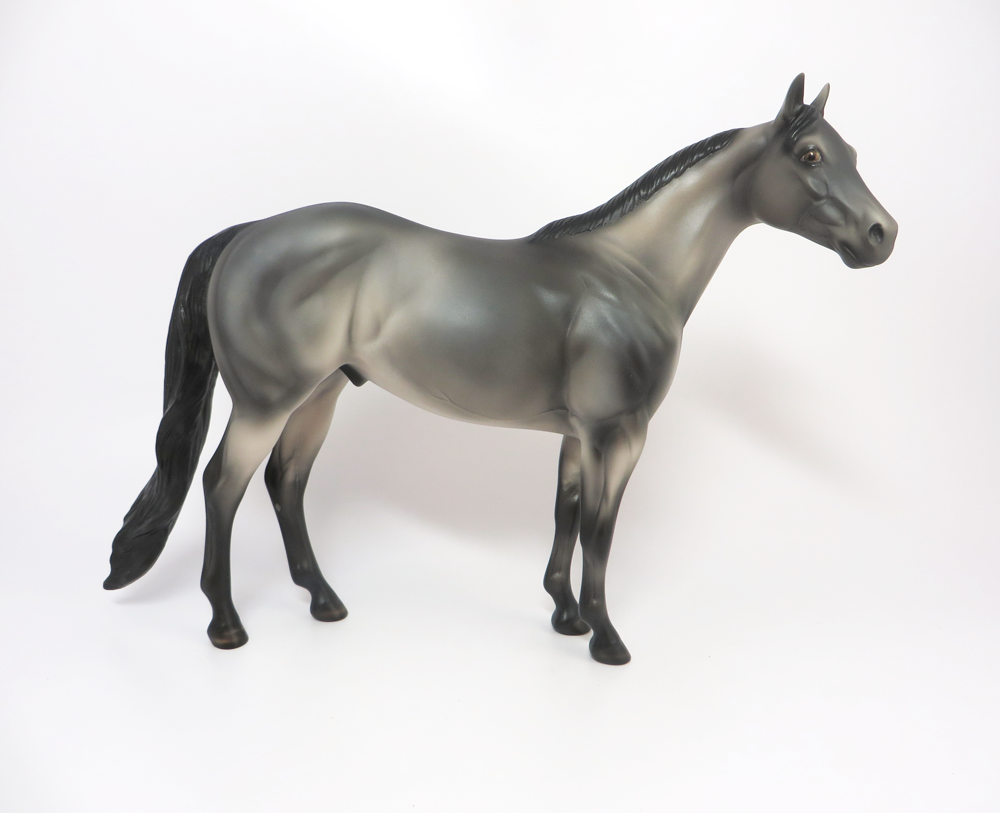 QUINCEY- OOAK BLACK GOING GREY ISH BY AUDREY DIXON MW19