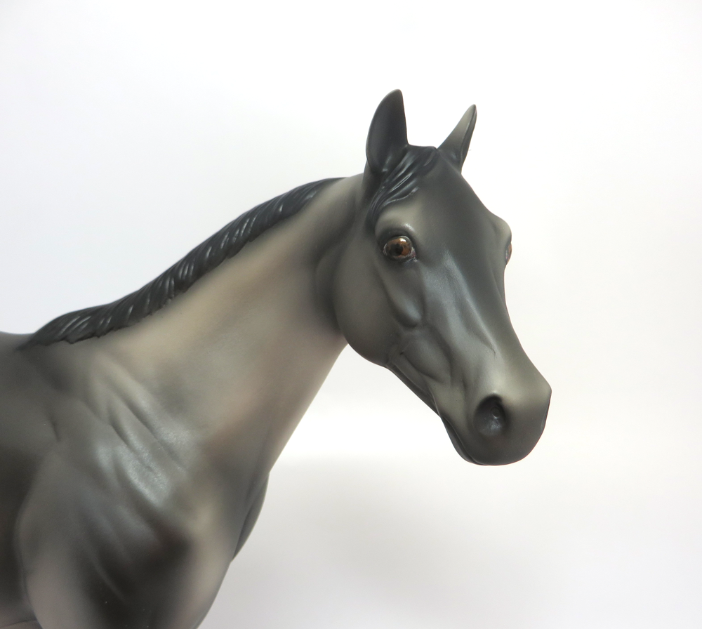 QUINCEY- OOAK BLACK GOING GREY ISH BY AUDREY DIXON MW19