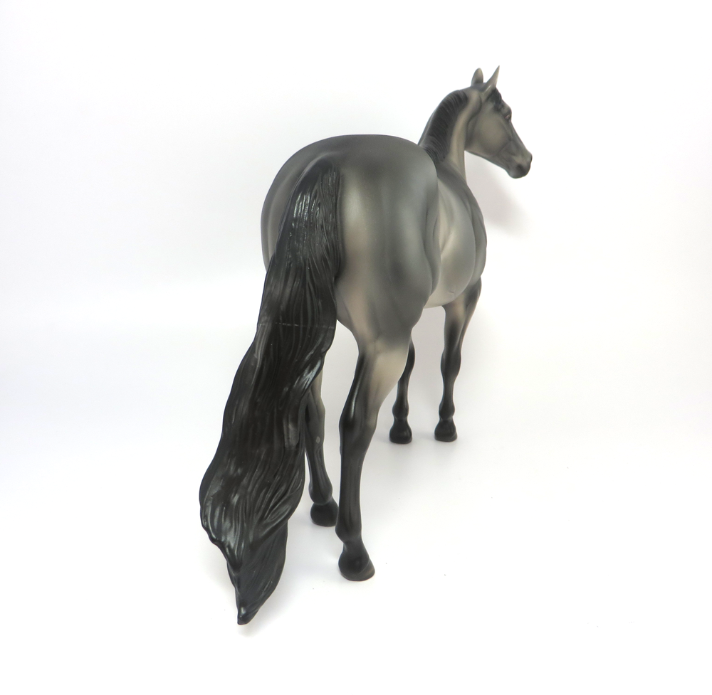 QUINCEY- OOAK BLACK GOING GREY ISH BY AUDREY DIXON MW19