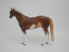 ASPIRATION -OOAK CHESTNUT SABINO  ISH MODEL HORSE BY SHERYL LEISURE 4/9/20