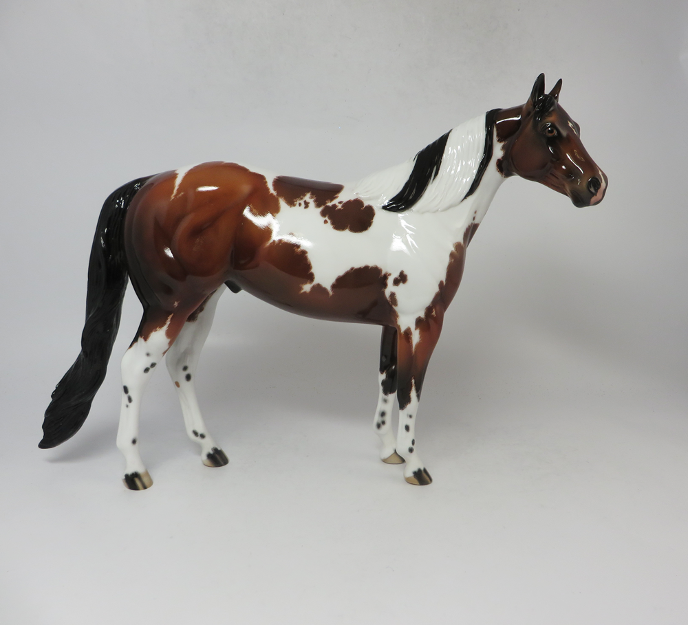 SPOT - OOAK NON-CUSTOM ISH BAY TOBIANO ETCHED WITH CAT TRACKS BY JULIE KEIM SB19