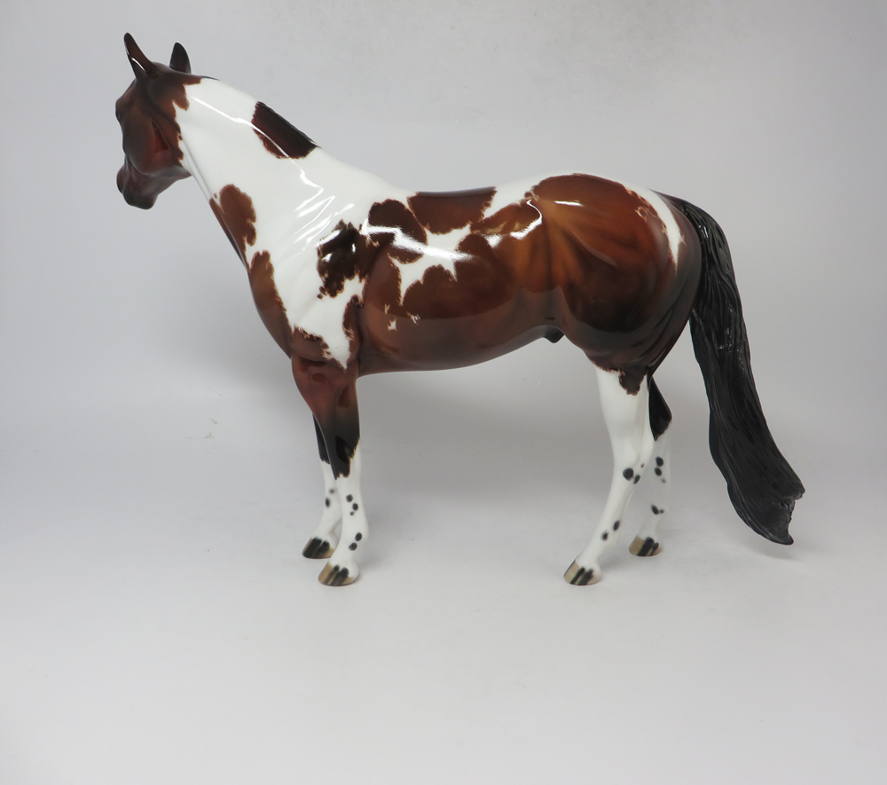 SPOT - OOAK NON-CUSTOM ISH BAY TOBIANO ETCHED WITH CAT TRACKS BY JULIE KEIM SB19