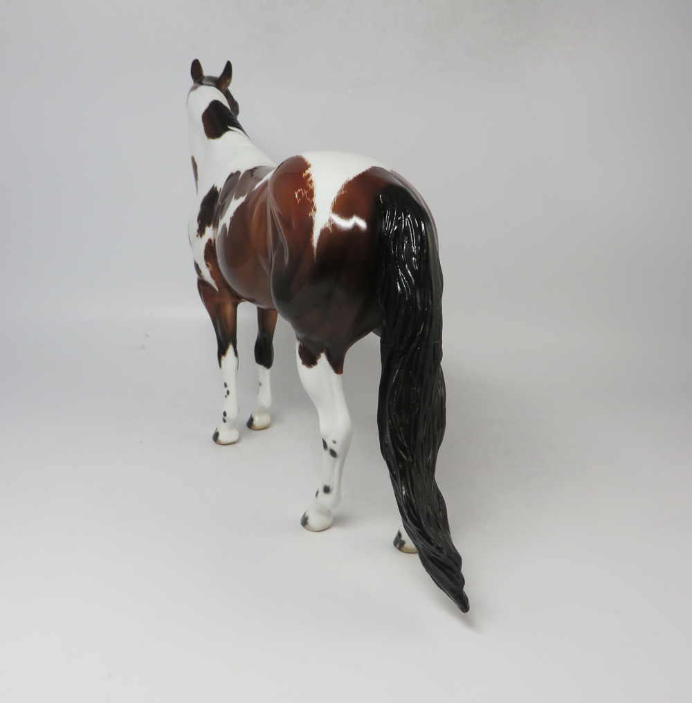 SPOT - OOAK NON-CUSTOM ISH BAY TOBIANO ETCHED WITH CAT TRACKS BY JULIE KEIM SB19