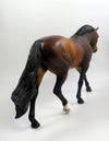 ISLE-OOAK DAPPLE BAY IRISH DRAFT MODEL HORSE EQ 2019