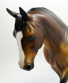 ISLE-OOAK DAPPLE BAY IRISH DRAFT MODEL HORSE EQ 2019