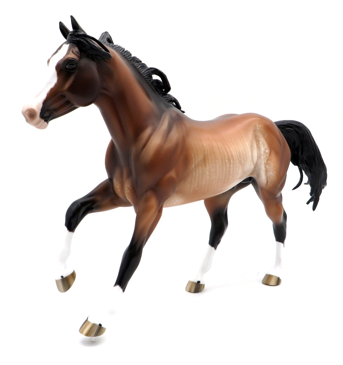 It's your thing-OOAK Bay Rabicano Foundation Quarter Horse Painted by Sheryl Leisure 11/15/21