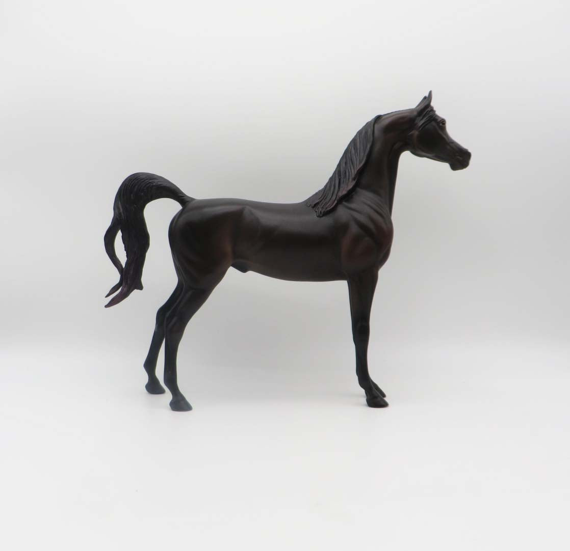 Itzcuintli  -OOAK - Dark Bay Zolo Inspired Arabian By Ellen Robbins - P&C 23