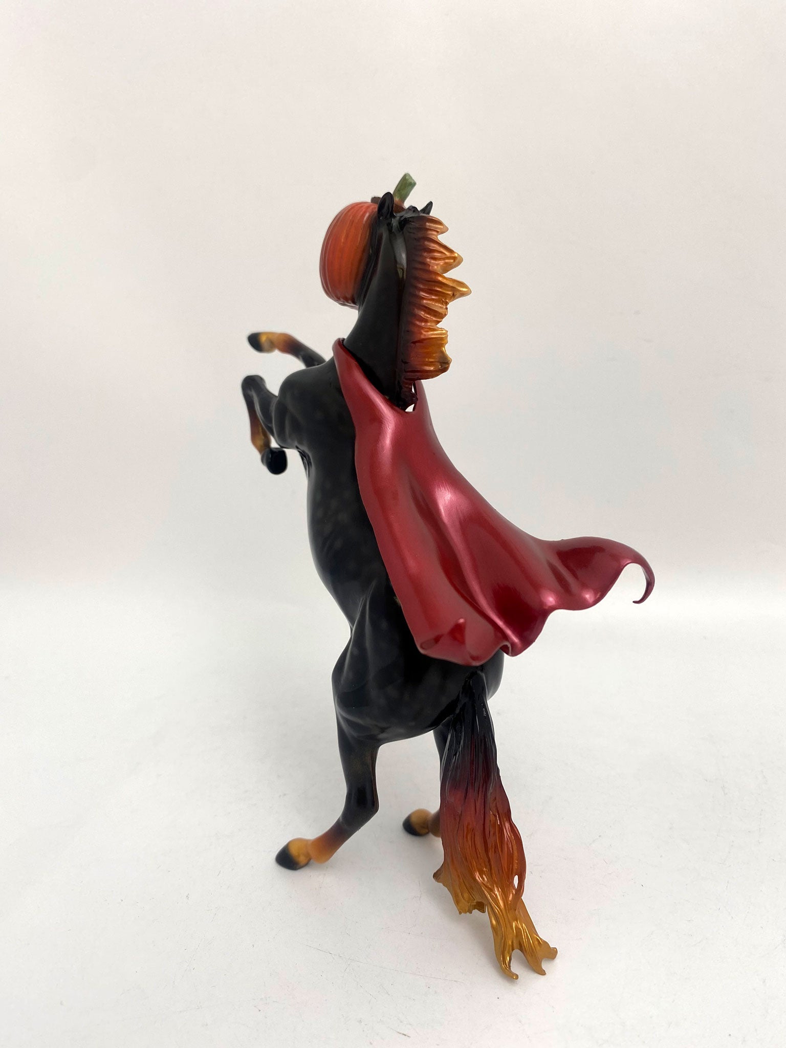 JACK -OOAK PUMPKIN HEAD HORSE CUSTOMISED BY MATT AND PAINTED BY AUDREY DIXON MM2020