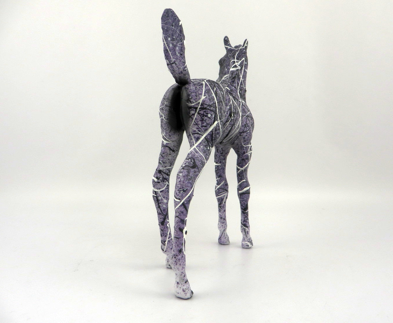 JACKSON POLLACK-OOAK WEANLING PURPLE  JAS ARTIST FEATURE PIECE