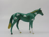 JAMIE-OOAK SHAMROCK THROUGHBRED CHIP MODEL HORSE 3/12/20