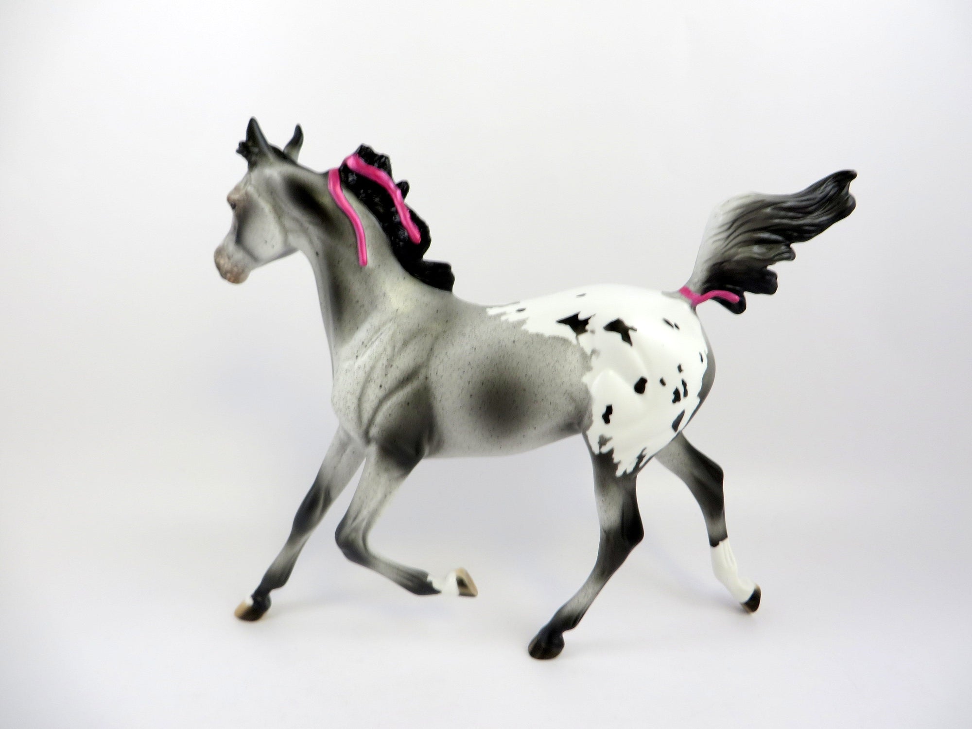 JOCELIN-OOAK DAPPLE GREY APPALOOSA YEARLING EQ 2019