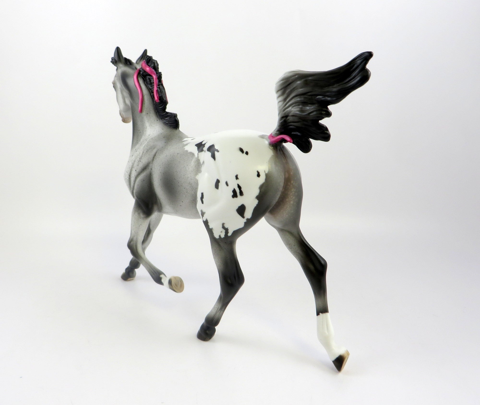 JOCELIN-OOAK DAPPLE GREY APPALOOSA YEARLING EQ 2019