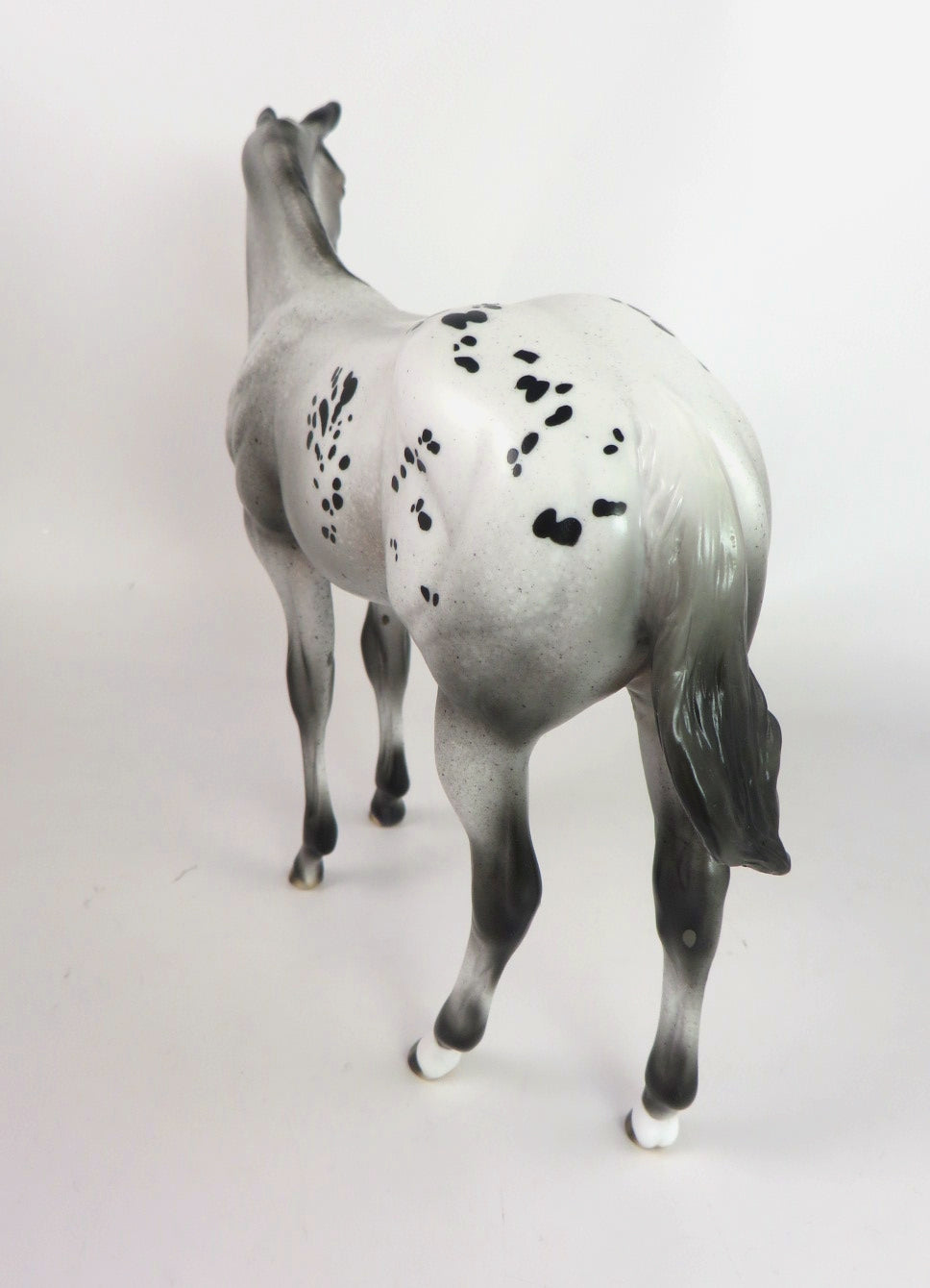 JOY -OOAK GREY APPY WEANLING MODEL HORSE BY AUDREY DIXON WHS19