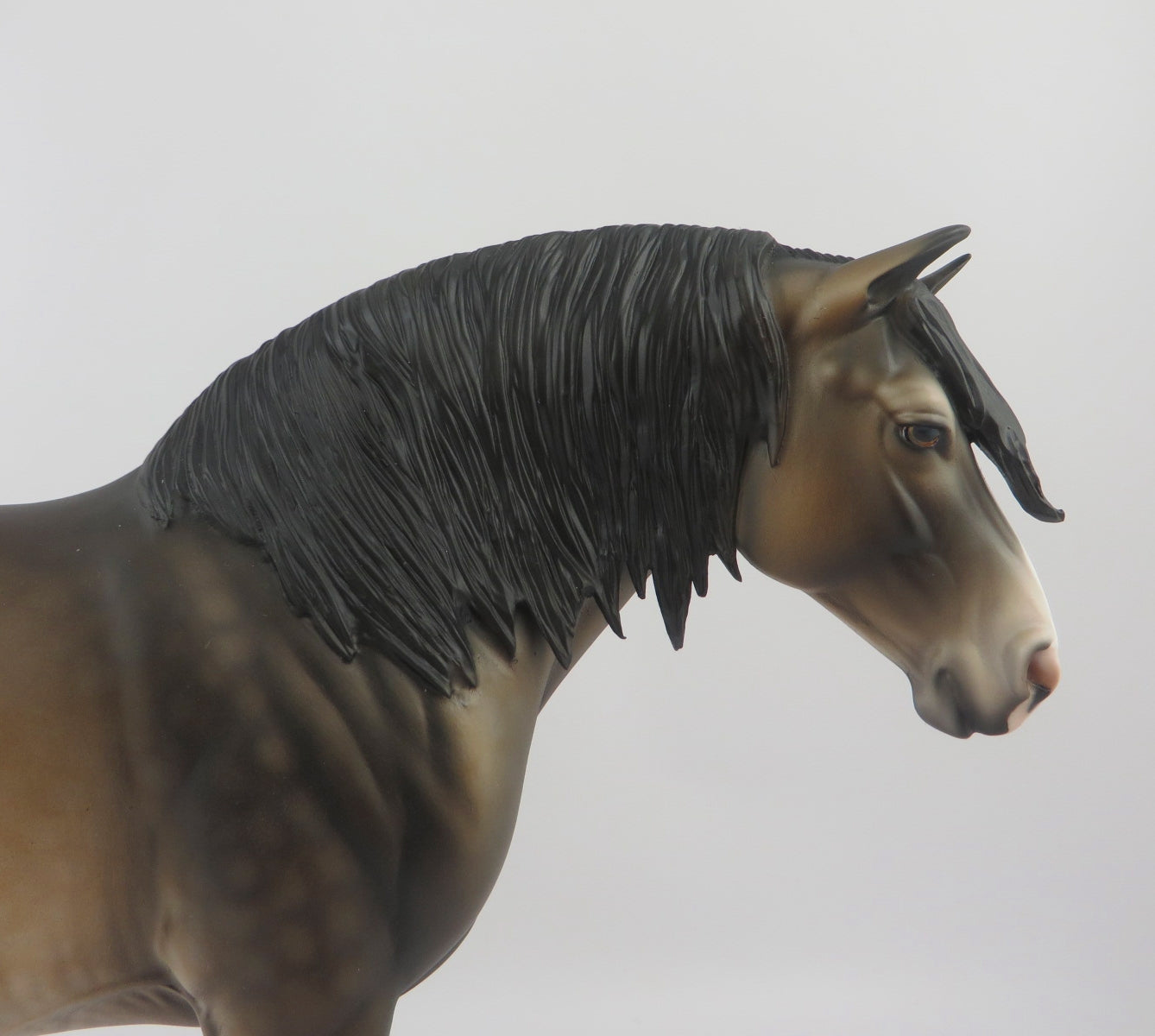 Kahlo-OOAK Dapple Bay Heavy Draft By Dawn Quick