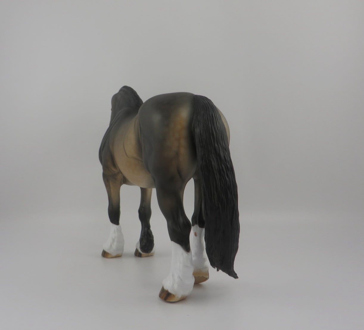 Kahlo-OOAK Dapple Bay Heavy Draft By Dawn Quick