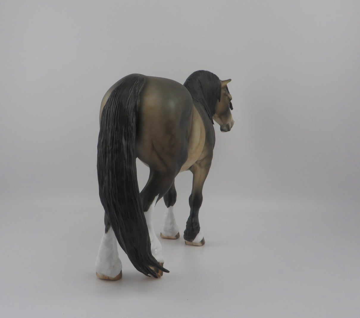 Kahlo-OOAK Dapple Bay Heavy Draft By Dawn Quick