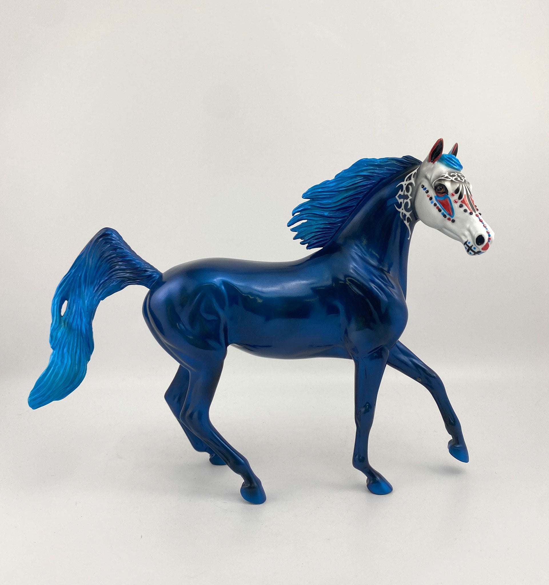 Katalia-OOAK Sugar Skull Arabian Mare By Dawn Quick MM 2020