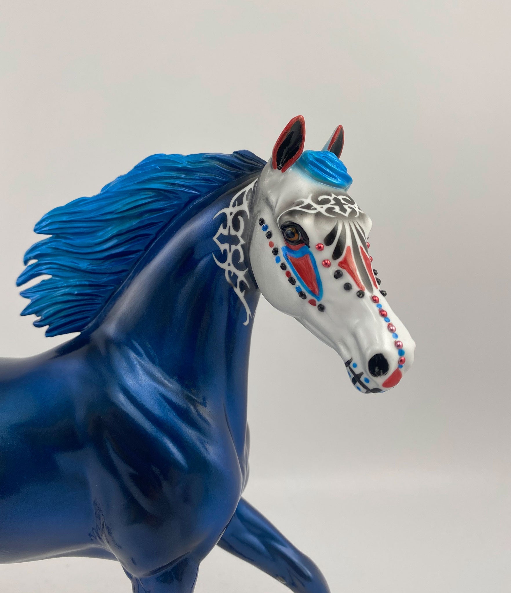Katalia-OOAK Sugar Skull Arabian Mare By Dawn Quick MM 2020