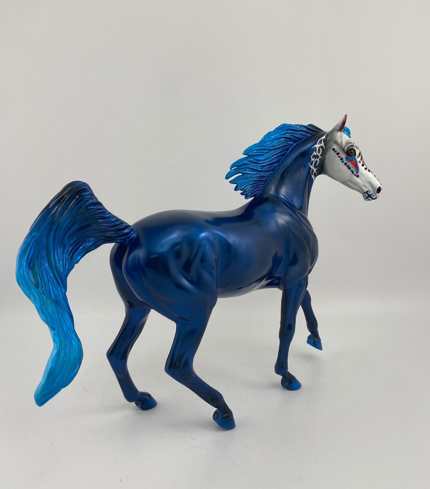Katalia-OOAK Sugar Skull Arabian Mare By Dawn Quick MM 2020