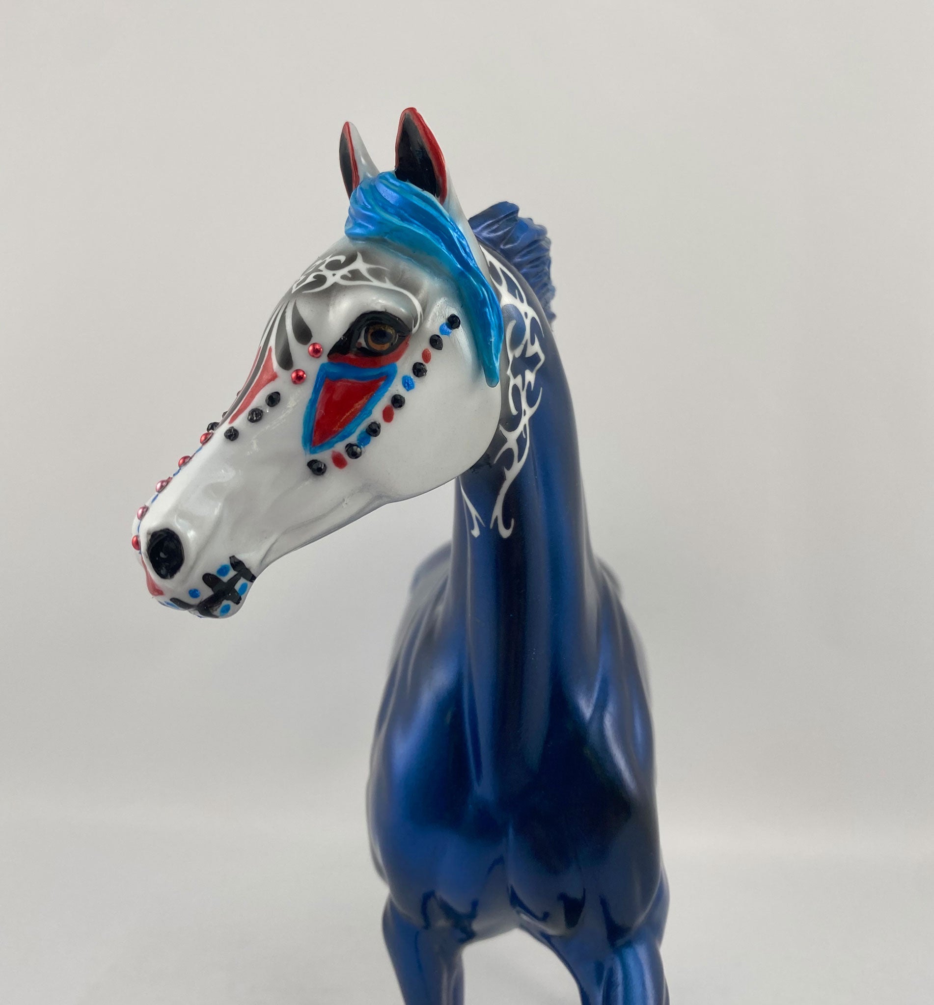 Katalia-OOAK Sugar Skull Arabian Mare By Dawn Quick MM 2020