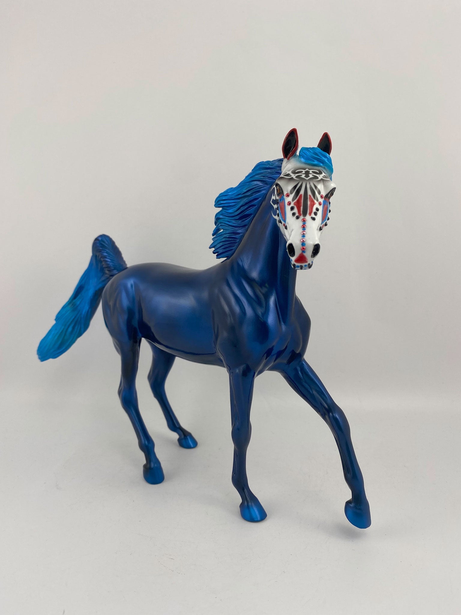 Katalia-OOAK Sugar Skull Arabian Mare By Dawn Quick MM 2020