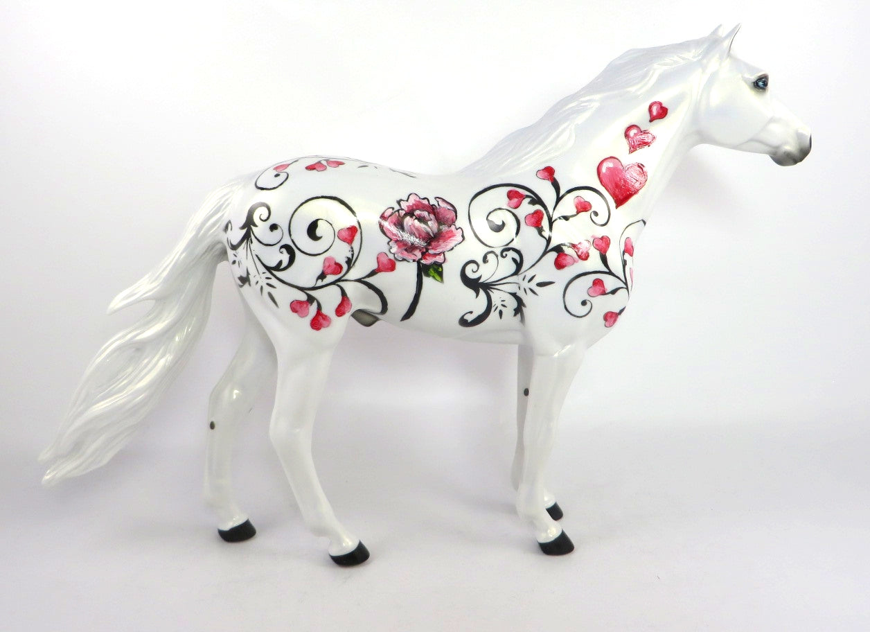 LOVE BALLAD-OOAK FOAL DECORATOR MODEL HORSE 2/14/20