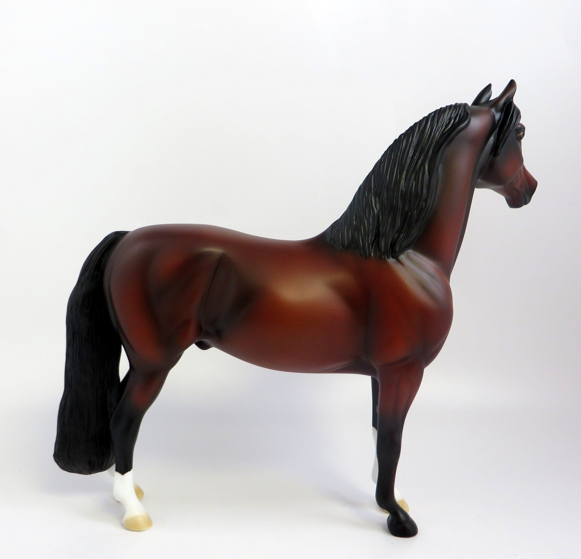 KINGRIC-OOAK BAY MORGAN MODEL HORSE EQ 2019