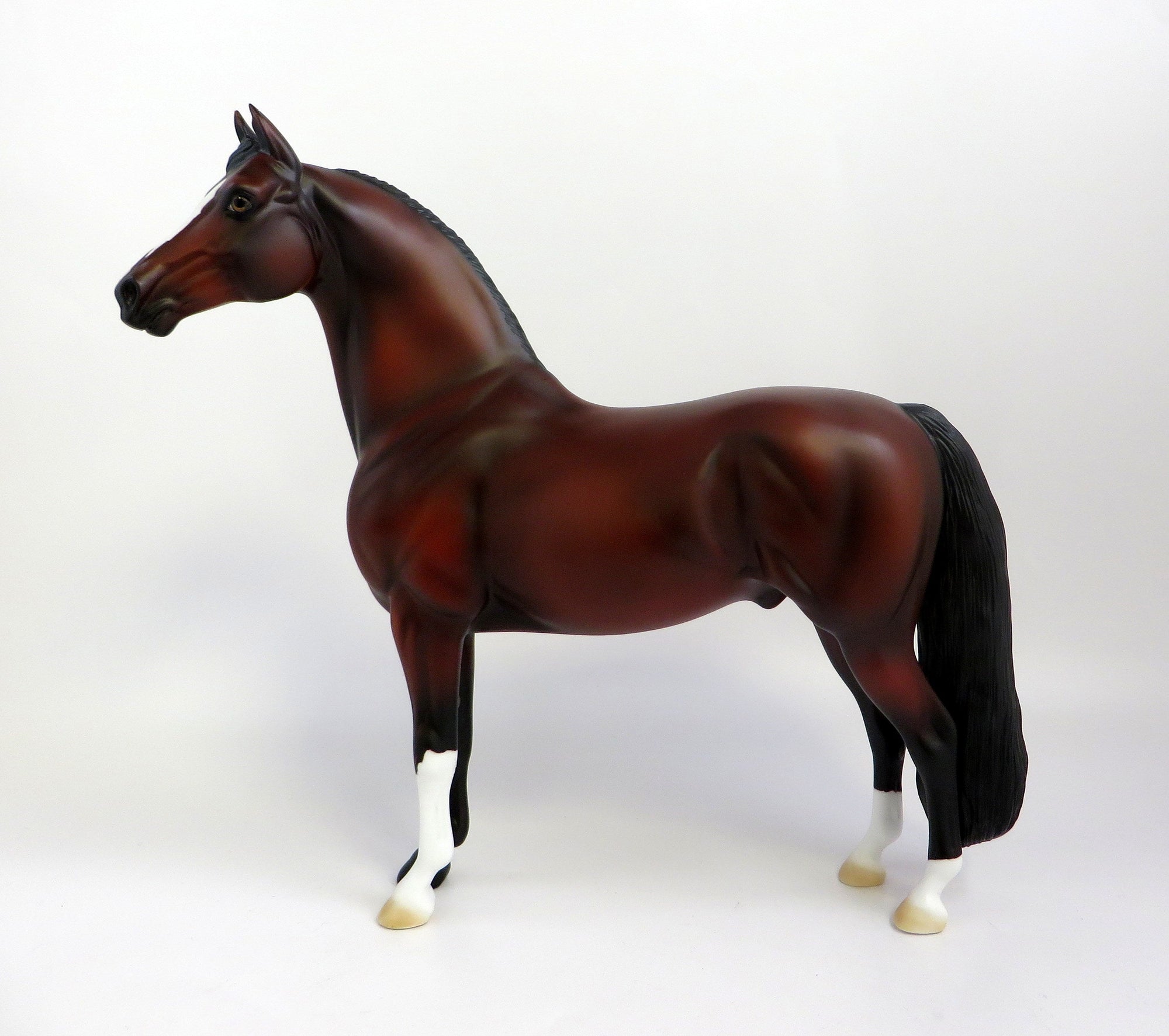 KINGRIC-OOAK BAY MORGAN MODEL HORSE EQ 2019
