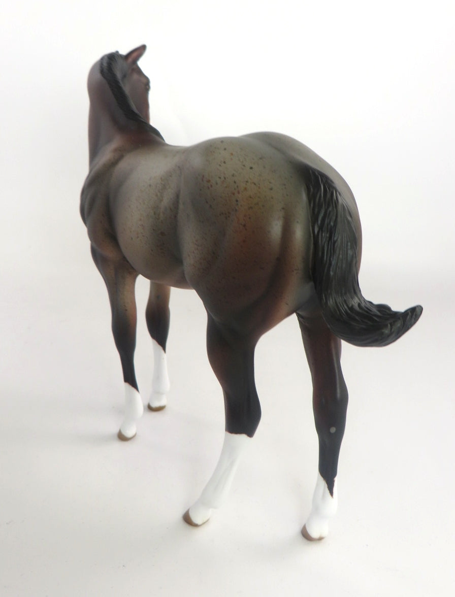 KIT KAT-OOAK BAY ROAN WEANLING MODEL HORSE 12/17/19