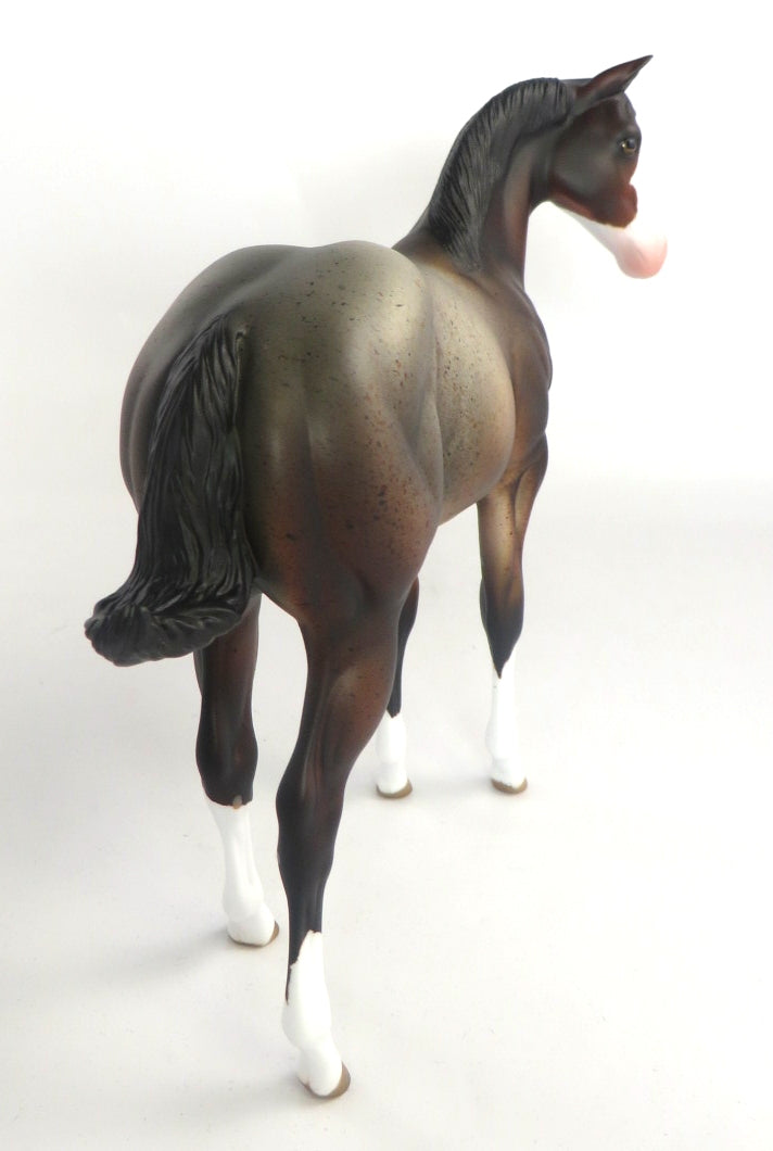 KIT KAT-OOAK BAY ROAN WEANLING MODEL HORSE 12/17/19