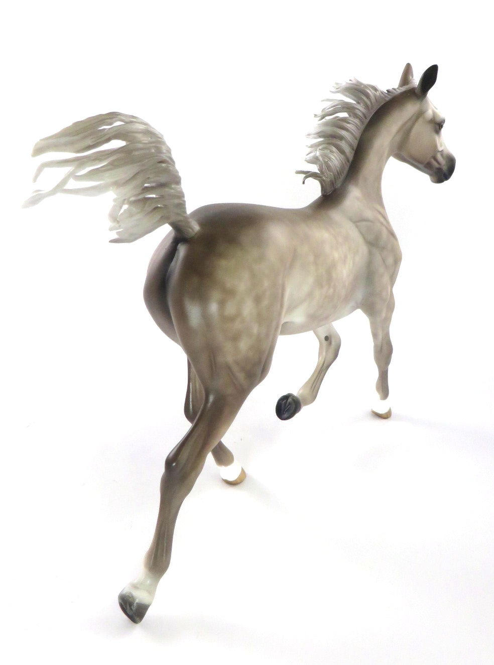 KITTEN WHISKERS - OOAK ROSE GREY YEARLING MODEL HORSE BY SHERYL LEISURE WHS19