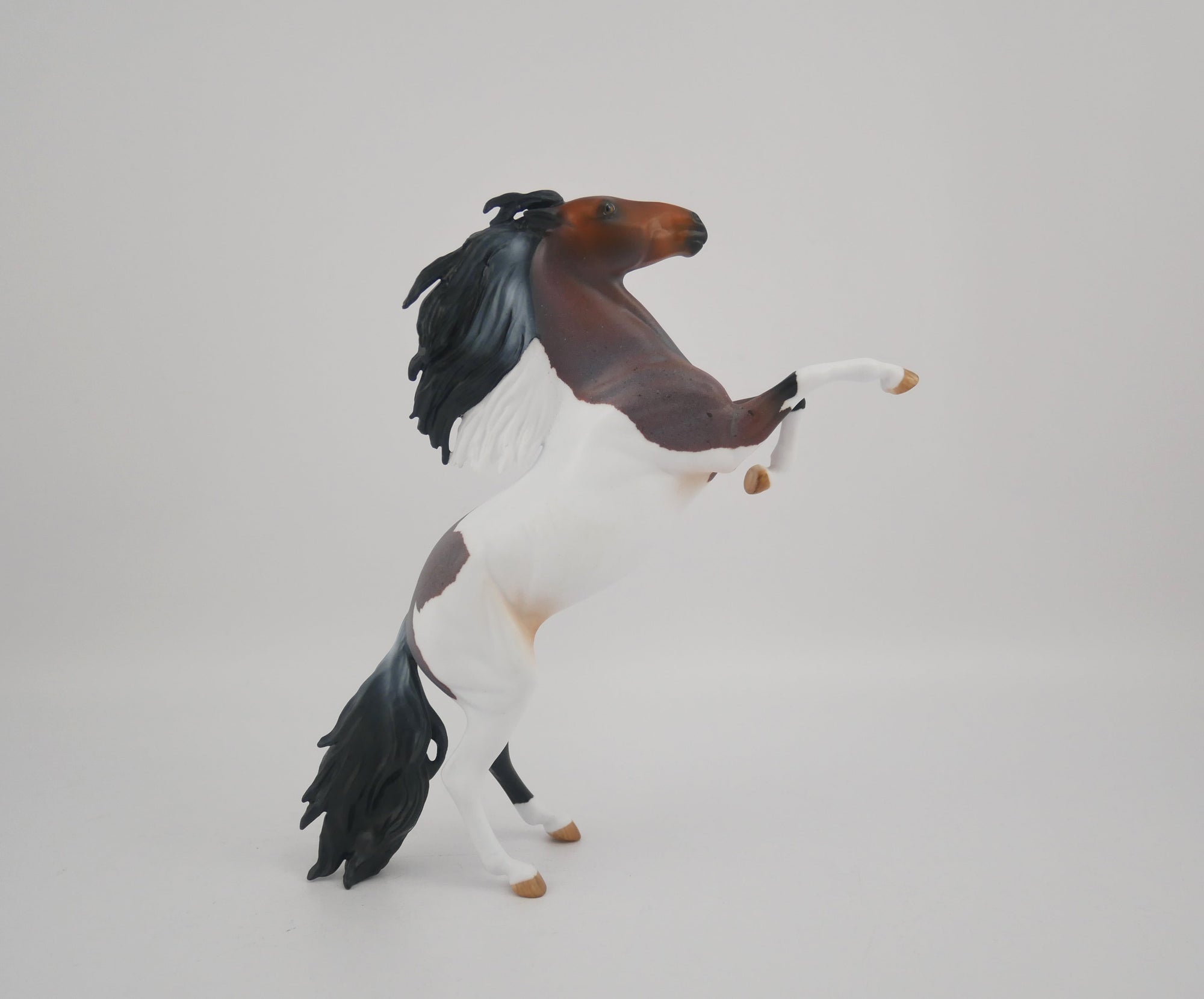 KLINT-OOAK Rearing Bay Paint Roan Pebbles by Audrey Dixon