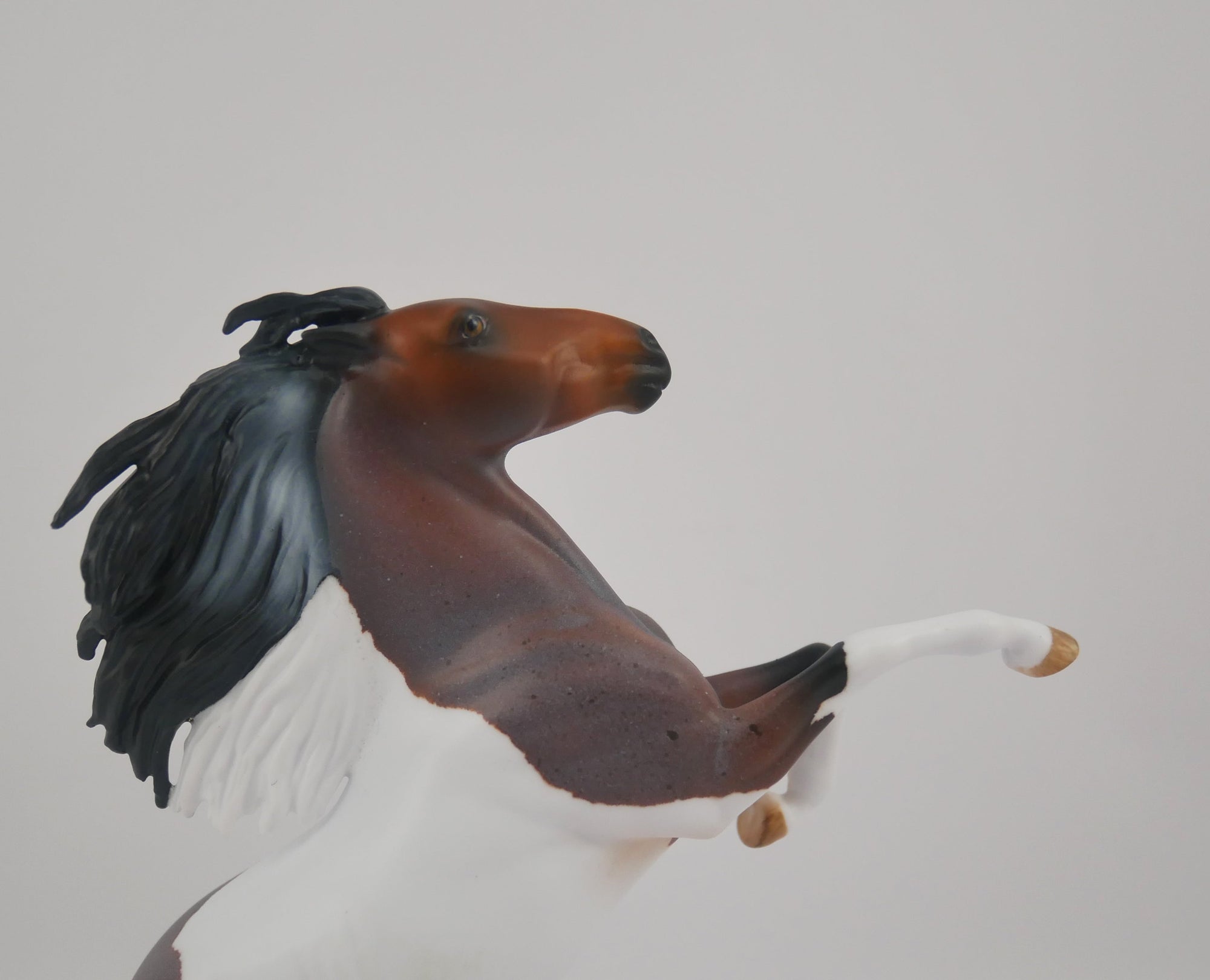 KLINT-OOAK Rearing Bay Paint Roan Pebbles by Audrey Dixon