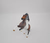 KLINT-OOAK Rearing Bay Paint Roan Pebbles by Audrey Dixon