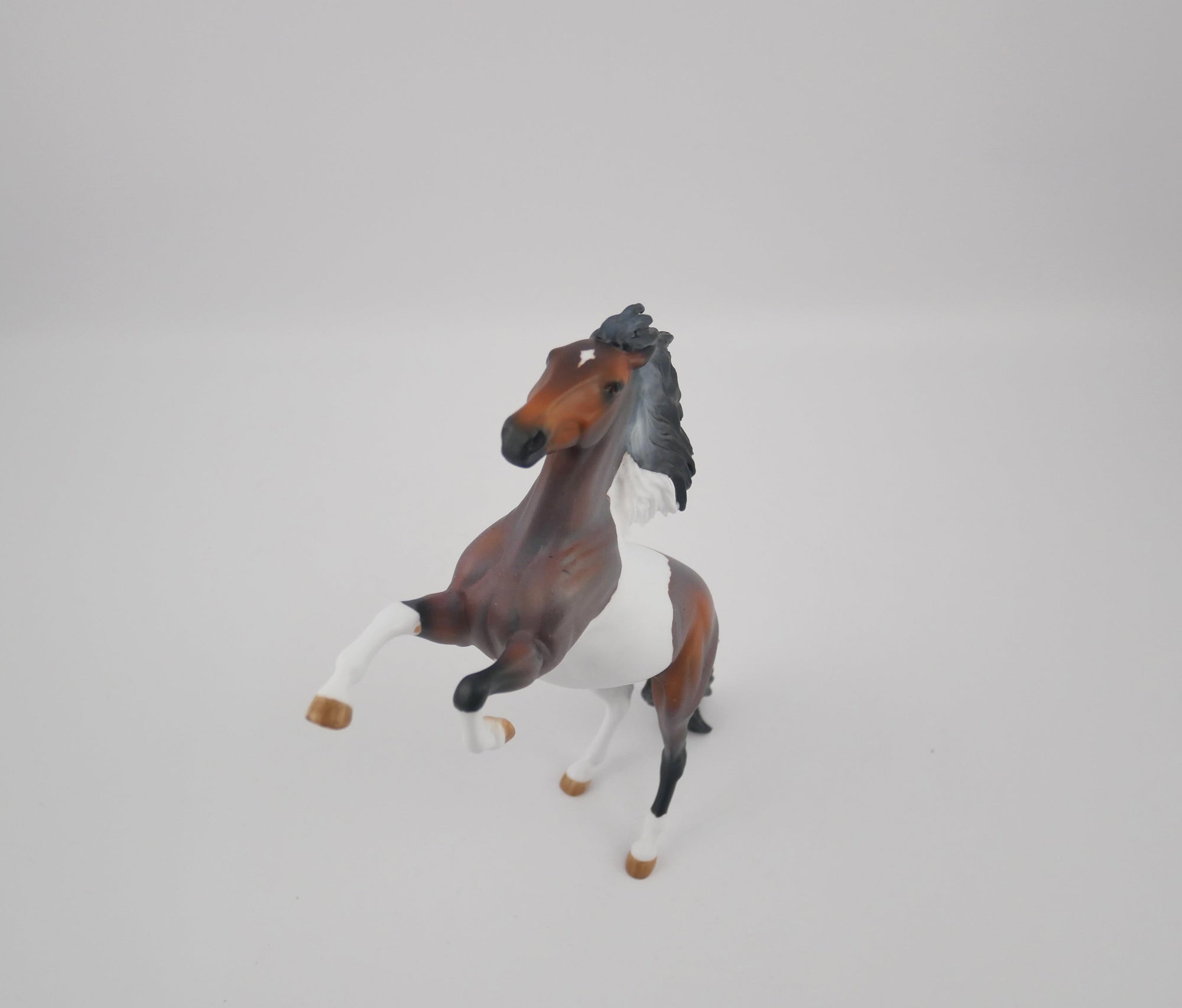 KLINT-OOAK Rearing Bay Paint Roan Pebbles by Audrey Dixon