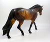 KOJACK-OOAK DAPPLE BAY IRISH DRAFT MODEL HORSE 5/28/19