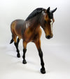 KOJACK-OOAK DAPPLE BAY IRISH DRAFT MODEL HORSE 5/28/19
