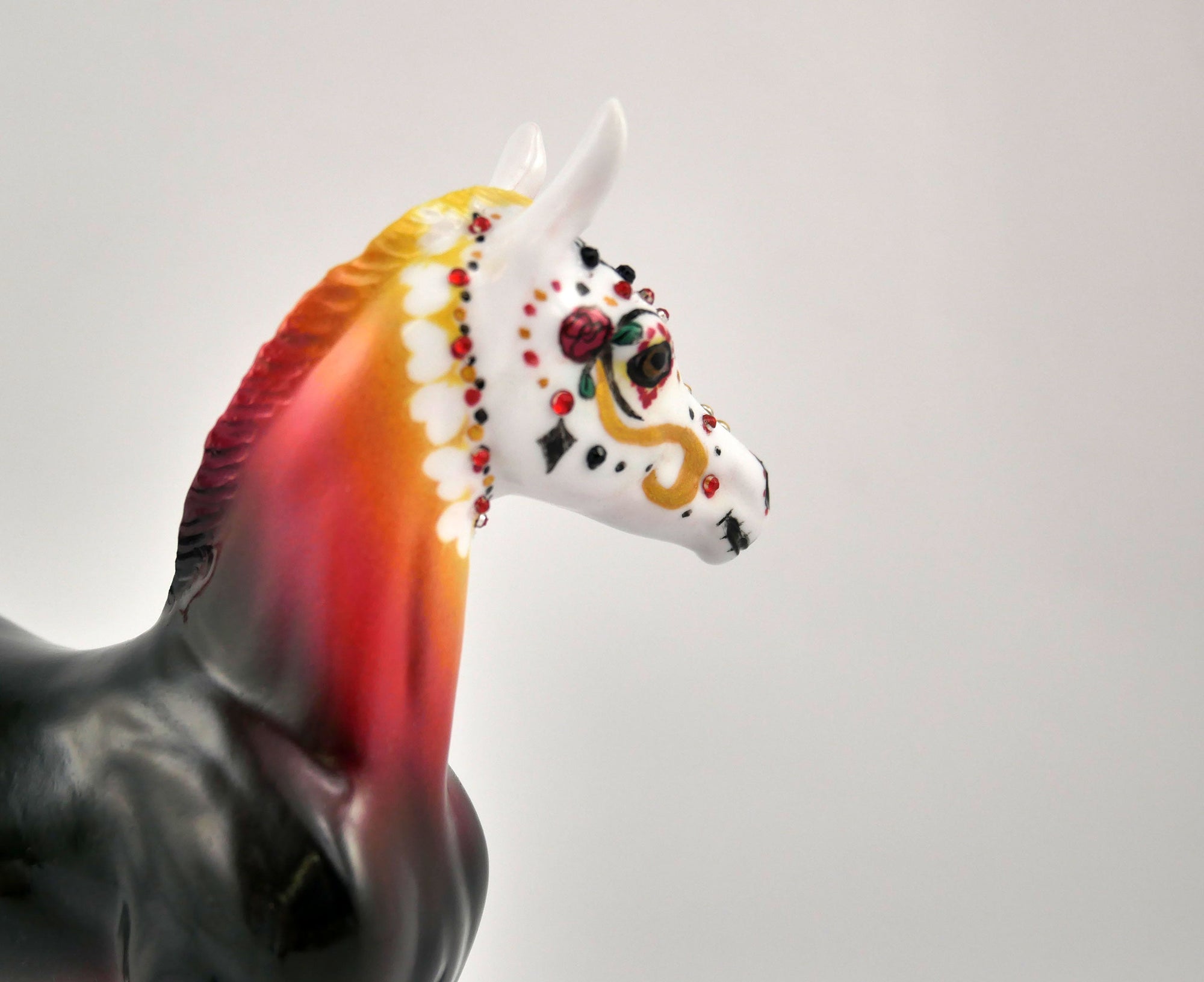 Laia-OOAK Sugar Skull Deco Foal By Dawn Quick MM 2020