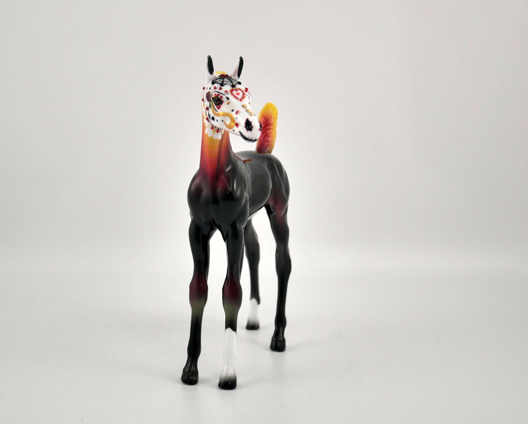 Laia-OOAK Sugar Skull Deco Foal By Dawn Quick MM 2020